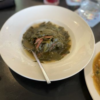 Krewe Restaurant - Collard greens and turkey meat - Cajun/Creole Near Me - Saint Joseph, Minnesota