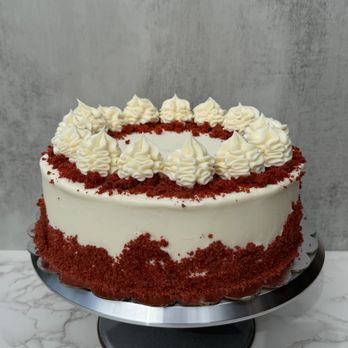 The Crafted Cake - Red Velvet cake (12") - Custom Cakes Near Me The Crafted Cake - Red Velvet cake (12") - Custom Cakes Near Me