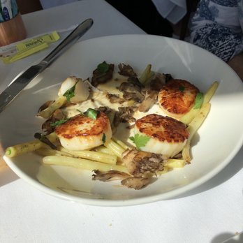 Claudio's Waterfront - Fluke Oreganata and Pan seared scallops - Seafood Near Me - Greenport, New York Claudio's Waterfront - Fluke Oreganata and Pan seared scallops - Seafood Near Me - Greenport, New York