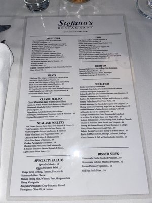 Menu photo 6 Stefano's Beach Haven, NJ