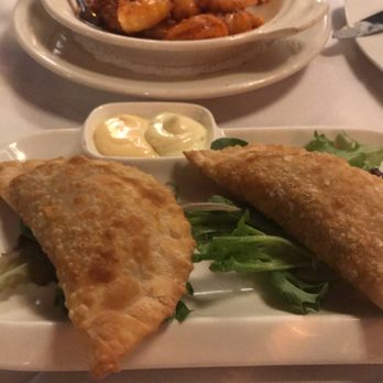 Sayola Restaurant - Empanadas and garlic shrimp - Spanish Near Me - Montclair, New Jersey