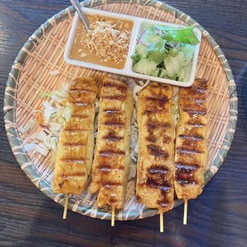 Thai Tara Cuisine - Chicken Satay and some Curry is the way to go. I really enjoyed the food here. - Thai Near Me - Las Vegas, Nevada