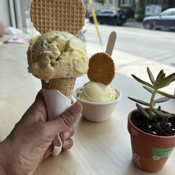 Ruru Baked - Perfect Sugar cone size - Desserts Near Me - Toronto, Ontario