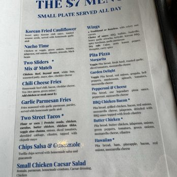 Firewater Sports Bar Cafe - $7 bar menu- mix and match - Sports Bars Near Me - Cedar Park, Texas Firewater Sports Bar Cafe - $7 bar menu- mix and match - Sports Bars Near Me - Cedar Park, Texas