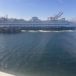 Bremerton Ferry - View from Bainbridge Island Ferry