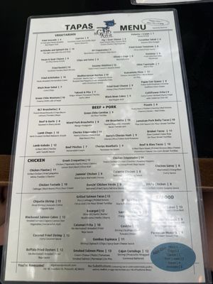 Menu photo 5 El Gato Azul Prescott, AZ