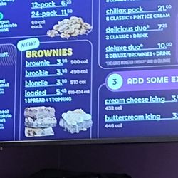 Insomnia Cookies - Loaded Brownie: Posted price is $5.45, but it rings up at $6.45.
