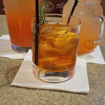 A W Shucks Raw Bar & Grill - Dragonberry lemonade  Reverend Rosemary old fashioned  Peach on the beach - Bars Near Me - Norfolk, Virginia