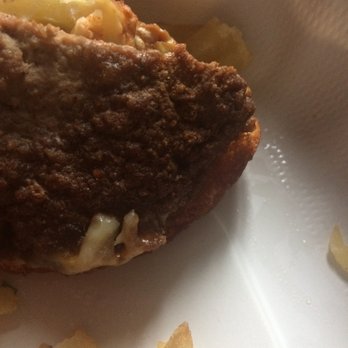 Lutèce - Proof of microwaving is the shrivelled outside layer of the patty. - French Near Me - Washington, DC, District of Columbia Lutèce - Proof of microwaving is the shrivelled outside layer of the patty. - French Near Me - Washington, DC, District of Columbia
