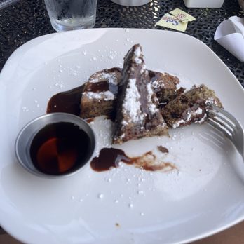 The Boca Beach House - Chocolate Chip Banana French Toast - Breakfast & Brunch Near Me - Boca Raton, Florida
