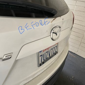 Fast Bumper & Body - Another angle of before repair - Mobile Dent Repair Near Me Fast Bumper & Body - Another angle of before repair - Mobile Dent Repair Near Me
