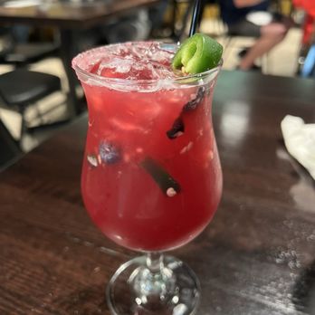 Odeh’s Mediterranean Kitchen - Spicy Berry Margarita special - Mediterranean Near Me - High Point, North Carolina
