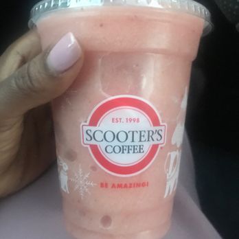 Scooter's Coffee - Strawberry smoothie - Coffee & Tea Near Me - Oklahoma City, Oklahoma Scooter's Coffee - Strawberry smoothie - Coffee & Tea Near Me - Oklahoma City, Oklahoma