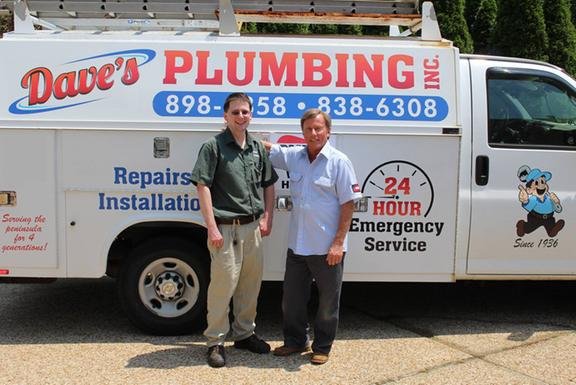 Slide of Dave's Plumbing