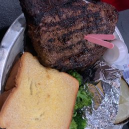 Steak was perfectly cooked.