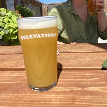 Elevation Beer Co - Mango Goose IPA - Breweries Near Me - Poncha Springs, Colorado