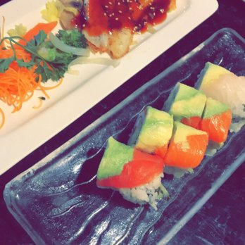 Sushi Masa - Red snapper teriyaki and rainbow roll - Sushi Bars Near Me - Baton Rouge, Louisiana