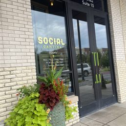 Exterior outside entrance of Social Cantina - Carmel - Carmel, Indiana Exterior outside entrance of Social Cantina - Carmel - Carmel, Indiana