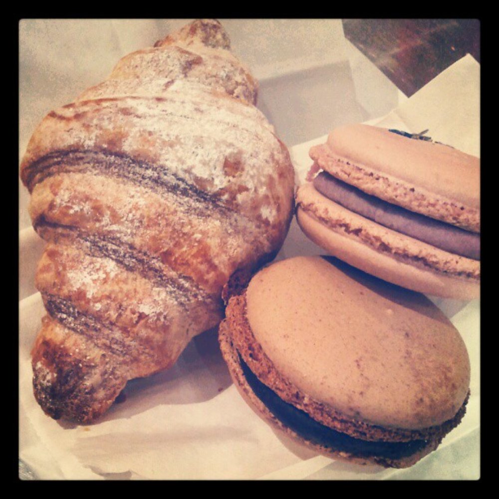 Hendrickx Belgian Bread Crafter - Belgian Dark Chocolate Croissant, Lavender Macaron, and Belgian Chocolate Macaron. - Bakeries Near Me - Chicago, Illinois Hendrickx Belgian Bread Crafter - Belgian Dark Chocolate Croissant, Lavender Macaron, and Belgian Chocolate Macaron. - Bakeries Near Me - Chicago, Illinois