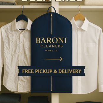 Baroni Cleaners & Tailoring - From wrinkled to runway-ready.  Baroni Cleaners delivers dry cleaning and wardrobe revival right to your doorstep - Sewing & Alterations Near Me