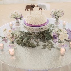 Our gluten free snickerdoodle wedding cake!