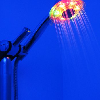Float On - Rainbow-Coloured Shower Head! - Float Spa Near Me - Portland, Oregon
