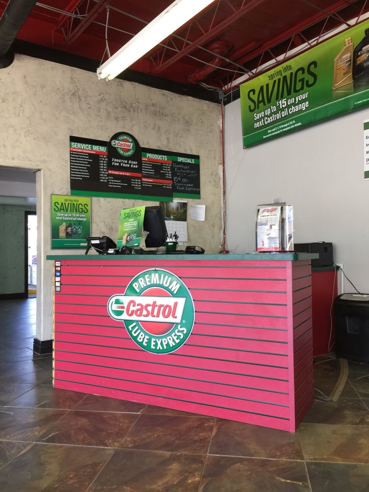 CASTROL PREMIUM LUBE EXPRESS Updated August 2024 325 N Main St