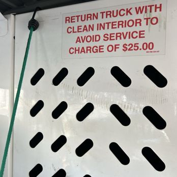 Budget Car Rental - This is on the "broken door" that my husband put a bungy on to keep it closed - Truck Rental Near Me - San Jose, California Budget Car Rental - This is on the "broken door" that my husband put a bungy on to keep it closed - Truck Rental Near Me - San Jose, California