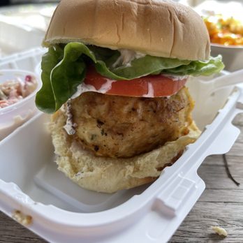 EARL Kakaako - 12/27/20 look how thick that crab cake is! - Sandwiches Near Me - Honolulu, Hawaii