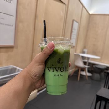 Vivot Craft Cafe - Matcha Pandan - Bubble Tea Near Me - Fullerton, California Vivot Craft Cafe - Matcha Pandan - Bubble Tea Near Me - Fullerton, California