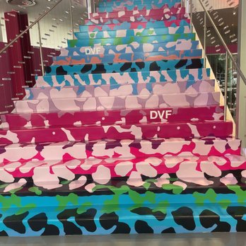 Diane Von Furstenberg - The stairs leading to Diane Von Furstenberg's office. - Women's Clothing Near Me - New York, New York Diane Von Furstenberg - The stairs leading to Diane Von Furstenberg's office. - Women's Clothing Near Me - New York, New York