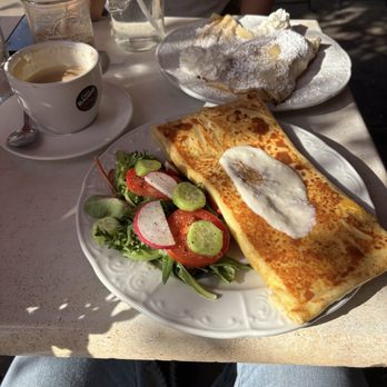 Nesmon Café - Nutella (strawberry / banana) crepe and the salmon crepe! - Coffee & Tea Near Me - Sherman Oaks, California Nesmon Café - Nutella (strawberry / banana) crepe and the salmon crepe! - Coffee & Tea Near Me - Sherman Oaks, California