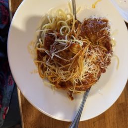 Spaghetti & Handmade Meatballs