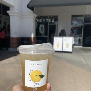 Heytea - Golden Oolong Yuzu - Bubble Tea Near Me - Milpitas, California