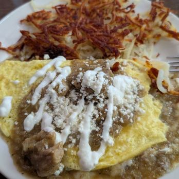 Puebla Sunrise Cafe - Pork green chili omelet - Cafes Near Me - Flagstaff, Arizona Puebla Sunrise Cafe - Pork green chili omelet - Cafes Near Me - Flagstaff, Arizona