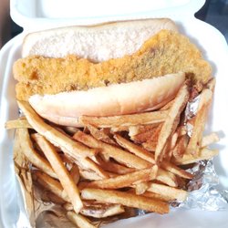 Deb's Diner - North Atlantic white fish sandwich *Sigh of disappointment*