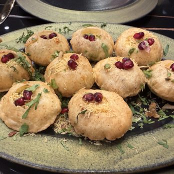 Agnii A Fiery Experience - Dahi Puri appetizer - yogurt and chutney. delicious, cool and refreshing - Indian Near Me - Covina, California Agnii A Fiery Experience - Dahi Puri appetizer - yogurt and chutney. delicious, cool and refreshing - Indian Near Me - Covina, California