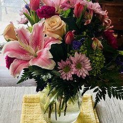 Monroe Florist & Flower Delivery - Beautiful bouquet for my mom's birthday (from her niece)