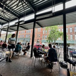 The Farmhouse Tap & Grill - Front patio