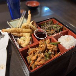 The Sushi - Two combo dinner box / beef and chicken