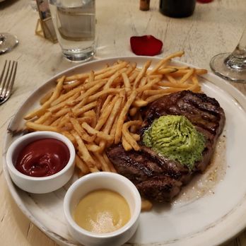 Bistro Cacao - Steak Fritte -- great fries - French Near Me - Washington, DC, District of Columbia