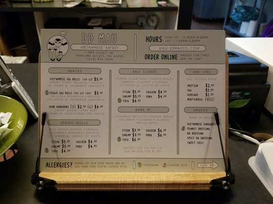 Menu photo 8 DD Mau Vietnamese Eatery Maryland Heights, MO