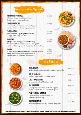 Menu photo 6 Mirchi Nation-Indian Kitchen Marlborough, MA Menu photo 6 Mirchi Nation-Indian Kitchen Marlborough, MA