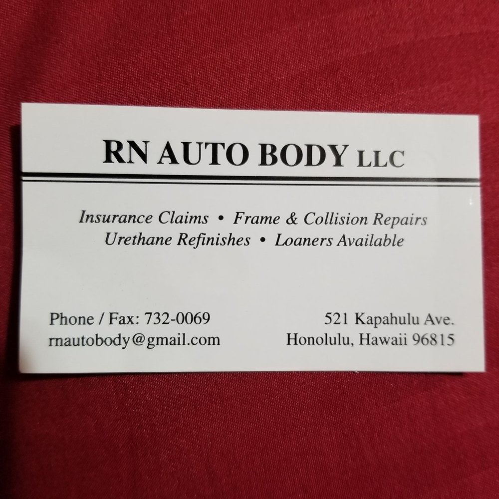 RN Auto Body & Paint - Body Shops Near Me - Honolulu, Hawaii RN Auto Body & Paint - Body Shops Near Me - Honolulu, Hawaii