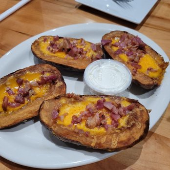 On The Rocks - Potato skin appetizers - Sports Bars Near Me - Atlantic Beach, North Carolina