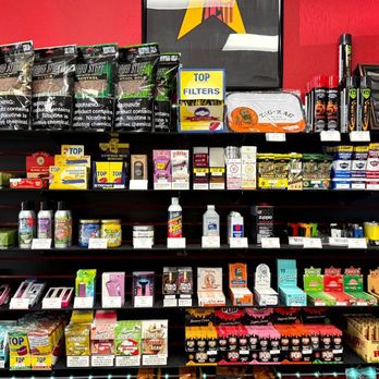 Red Star Vapor & Smoke - RYO tobacco, Butane, RAW rolling papers and cones, smoke accessories - Vape Shops Near Me - Yuma, Arizona Red Star Vapor & Smoke - RYO tobacco, Butane, RAW rolling papers and cones, smoke accessories - Vape Shops Near Me - Yuma, Arizona