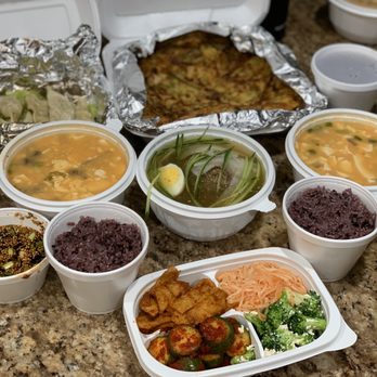Soy Tofu - Support your local businesses, Grace did an excellent job today packing up everything for take out. Delicious. - Korean Near Me - La Palma, California