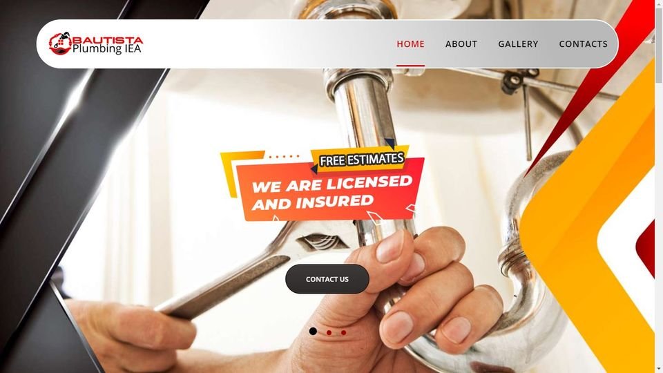 Slide of Bautista Plumbing IEA