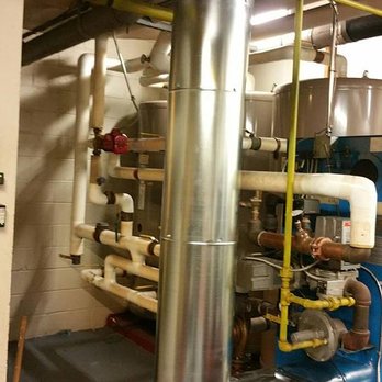 Sideris Plumbing & Heating - After: Flu pipe rebuilt on boiler and domestic hot water service restored. Disaster avoided. - Plumbing Near Me Sideris Plumbing & Heating - After: Flu pipe rebuilt on boiler and domestic hot water service restored. Disaster avoided. - Plumbing Near Me