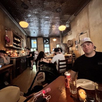 Lucali - Modeling for the ESPN swimsuit cover - Pizza Near Me - Brooklyn, New York